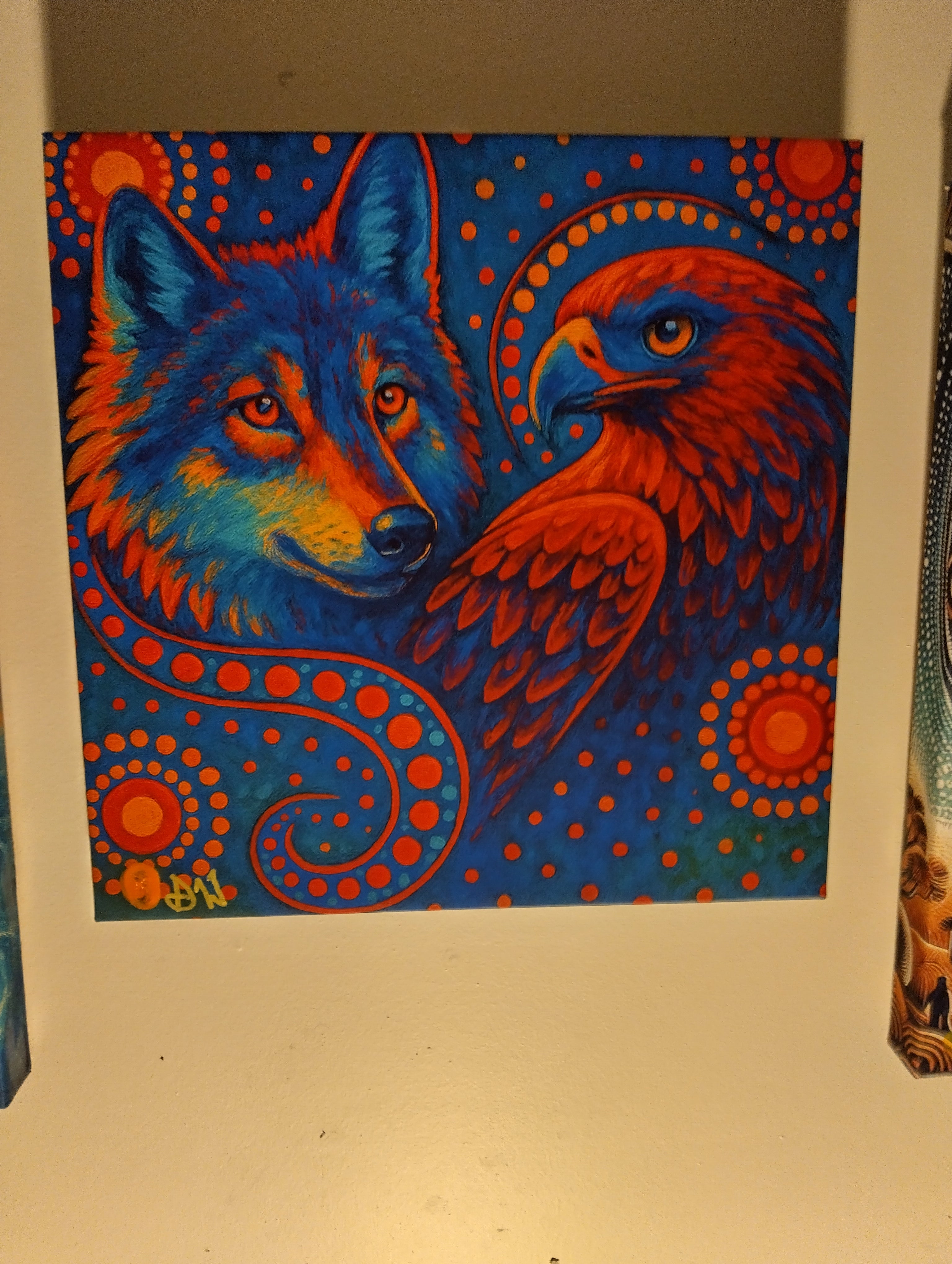 Canvas painting
