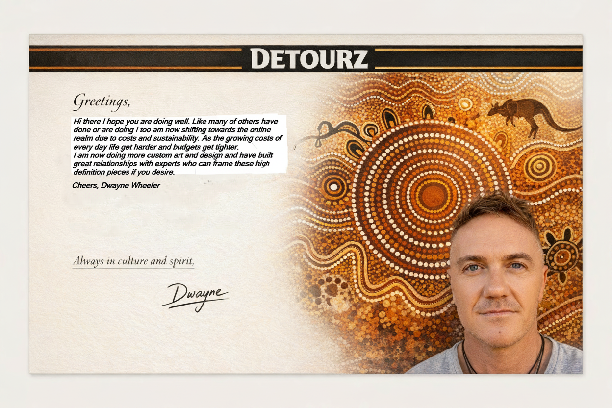 DETOURZ Homepage Banner